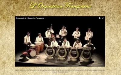 Presentació de L’Orquestrina Franquesina